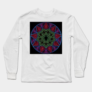 Star Mandalas 256 (Style:4) Long Sleeve T-Shirt